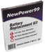 Amazon Kindle 3 Wi-Fi / 3G Battery Replacement Kit with Tools, Video Instructions and Extended Life Battery - NewPower99 USA