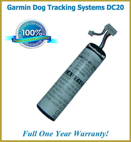 Tools and Extended Life Battery For The Garmin Dog Tracking System DC20 - NewPower99 USA