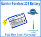 Garmin Foretrex 201 Battery Replacement Kit with Special Installation Tools, Extended Life Battery and Full One Year Warranty - NewPower99 USA