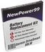 Garmin DriveSmart 60LM Battery Replacement Kit with Tools, Video Instructions and Extended Life Battery - NewPower99 USA