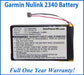 Garmin NuLink 2340 Battery Replacement Kit with Tools, Video Instructions and Extended Life Battery - NewPower99 USA