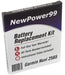 Garmin Nuvi 2565 Battery Replacement Kit with Tools, Video Instructions and Extended Life Battery - NewPower99 USA