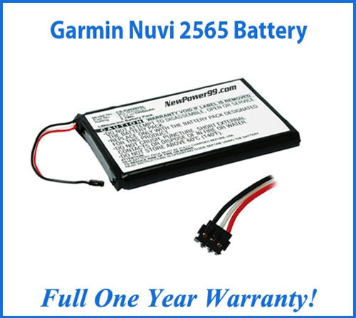 Garmin Nuvi 2565 Battery Replacement Kit with Tools, Video Instructions and Extended Life Battery - NewPower99 USA