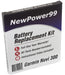 Battery Replacement Kit For The Garmin Nuvi 300T GPS - NewPower99 USA