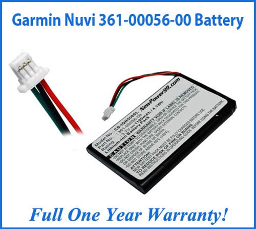 Battery Replacement Kit For Garmin Nuvi - 361-00056-00 - NewPower99 USA