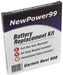Garmin Nuvi 650 Battery Replacement Kit with Tools, Video Instructions and Extended Life Battery - NewPower99 USA