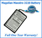 Magellan Maestro 3220 Battery Replacement Kit with Tools, Video Instructions and Extended Life Battery - NewPower99 USA