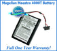 Magellan Maestro 4000T Battery Replacement Kit with Tools, Video Instructions and Extended Life Battery - NewPower99 USA