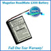 Magellan Roadmate 1300 Battery Replacement Kit with Tools, Video Instructions and Extended Life Battery - NewPower99 USA