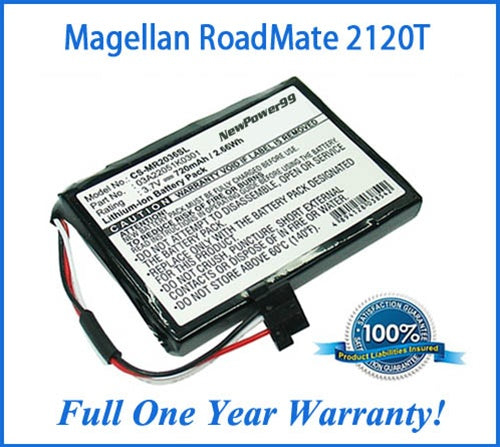 Magellan Roadmate 2120T Battery Replacement Kit with Tools, Video Instructions and Extended Life Battery - NewPower99 USA