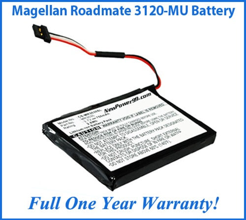 Magellan RoadMate 3120-MU Battery Replacement Kit with Tools, Video Instructions and Extended Life Battery - NewPower99 USA