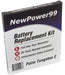 Palm Tungsten E Battery Replacement Kit with Tools, Video Instructions and Extended Life Battery - NewPower99 USA
