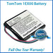 Extended Life Battery For The TomTom 1EX00 GPS - NewPower99 USA