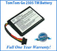 TomTom Go 2505 TM GPS (2505TM) Battery Replacement Kit with Tools, Video Instructions and Extended Life Battery - NewPower99 USA