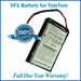 Extended Life Battery For TomTom - VF1 - NewPower99 USA