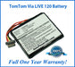 TomTom Via 120 LIVE Battery with Installation Tools - NewPower99 USA