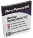 Garmin Nuvi 2589LMT Battery Replacement Kit with Tools, Video Instructions and Extended Life Battery - NewPower99 USA