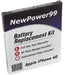 Apple iPhone 4G Battery Replacement Kit with Tools, Video Instructions and Extended Life Battery - NewPower99 USA