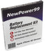 Apple iPhone 4G Verizon Battery Replacement Kit with Tools, Video Instructions and Extended Life Battery - NewPower99 USA